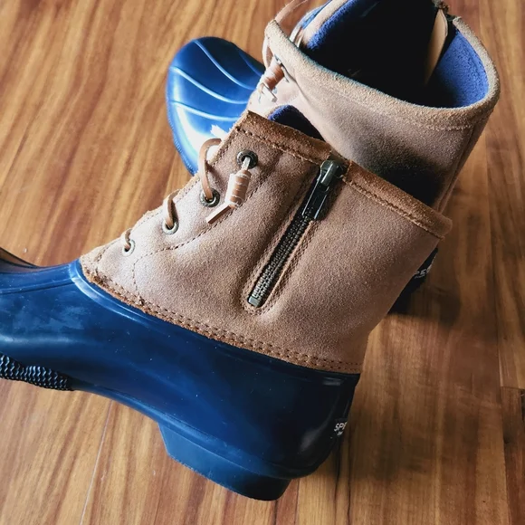 Sperry Rubber Women's Duck Boots Size 10M - Picture 8 of 15